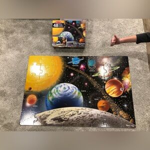 Melissa and Doug Solar System Floor Puzzle - 48 Pc